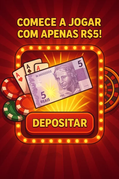 Conheça os Melhores Cassinos com Depósito Mínimo 5 Reais